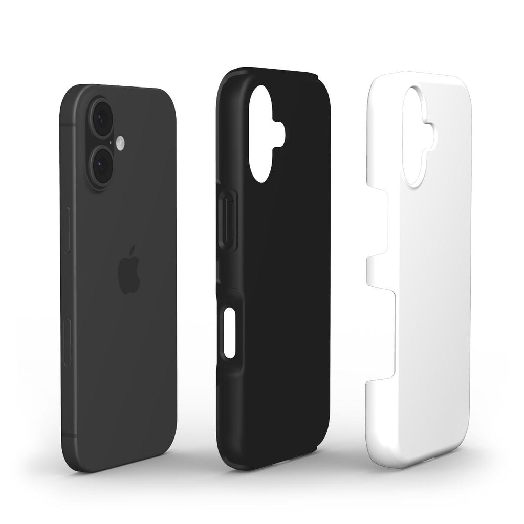 WHITE - Hard Phone Case